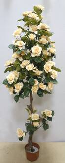 Роза искусственное дерево (персиковое)