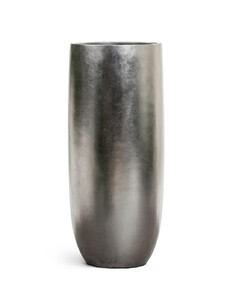 Кашпо эфектори металл конус (стальное серебро)