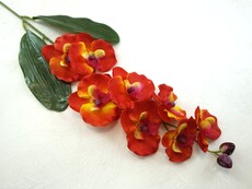 Орхидея искусственная фаленопсис ветка (фиолетовая)