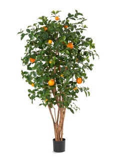Дерево искусственное с плодами апельсина