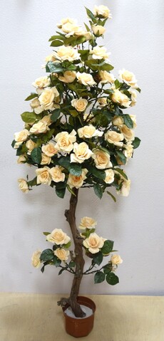 Роза искусственное дерево (персиковое)