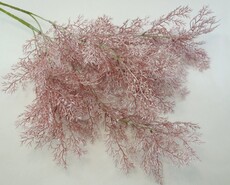 Аспарагус искусственный плюмозус латекс ветка (розовый)
