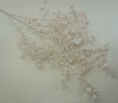 Листик искусственный декоративная ветка (розовая)
