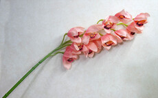 Орхидея искусственная цимбидиум (розовая)