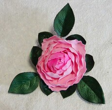 Роза искусственная водный цветок
