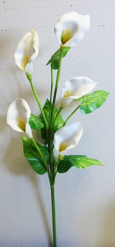 Калла искусственная крупный куст