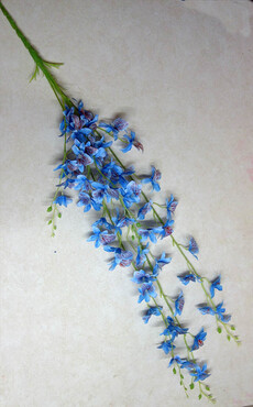 Орхидея искусственная дендробиум куст (голубая)