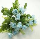 Роза искусственный куст (синий)