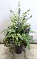 Декор композиция из искусственных растений (без кашпо)