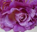Роза искусственный куст (сиренево-розовый)