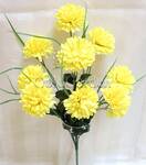 Хризантема шар искусственный куст (желтый)