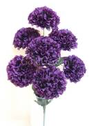 Хризантема шар искусственный куст (фиолетовый)
