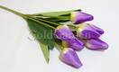 Тюльпан искусственный букет (фиолетовый)