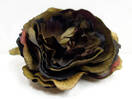 Роза искусственная головка (коричневый винтаж)